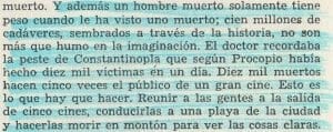 Cita de La peste