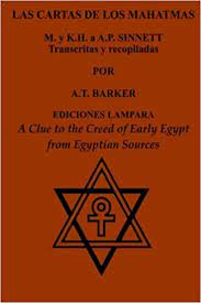 Las cartas de los Mahatmas portada